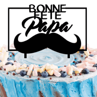 image-Father's Day cake decoration