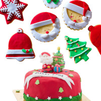 image-Christmas baking equipment and decoration
