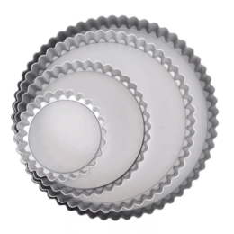 Tart mold and circles