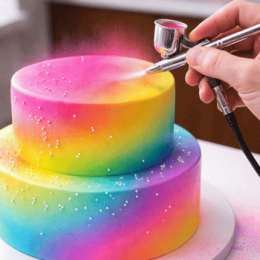 Airbrush for pastry -