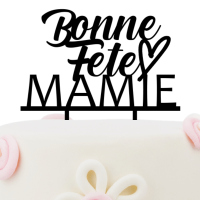 image-Grandmother's Day cake decoration