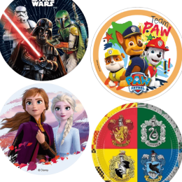 Film and cartoon birthday decoration