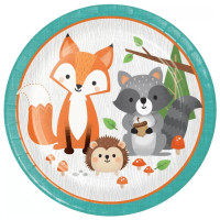 image-Forest animal birthday decoration