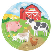 image-Farm animal birthday decoration