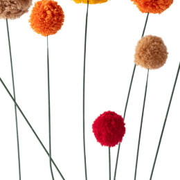 Stem for artificial flowers