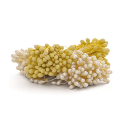 Pistil and stamens for artificial flowers