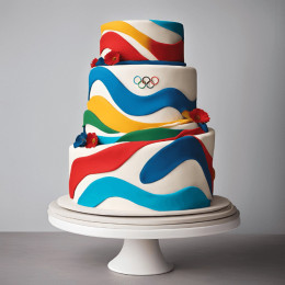 Olympic Cake Decoration