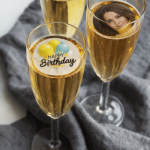 Customizable wafer for drinks and cocktails